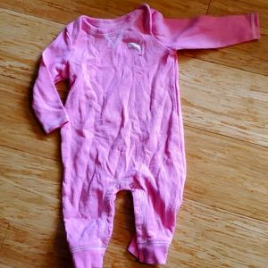 Puma pink waffle knit pajamas